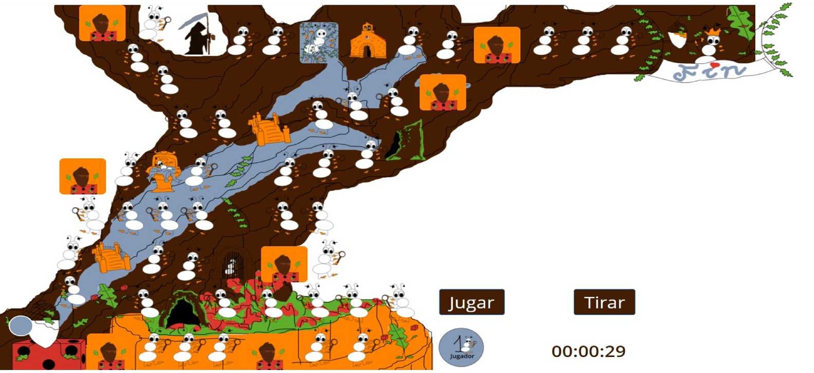 TABLERO DE UN JUEGO